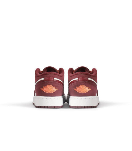 AIR JORDAN BIG KIDS 1 LOW - NIGHT MAROON AIR JORDAN