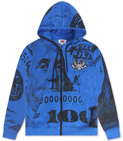 Asaali Benjamin Hoodie - Blue