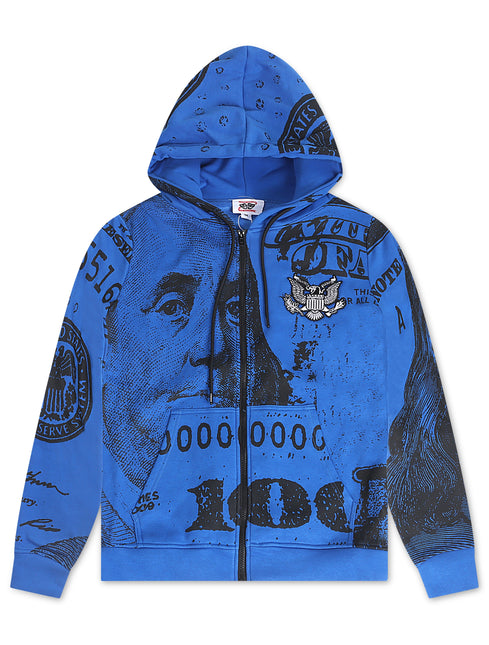 Asaali Benjamin Hoodie - Blue