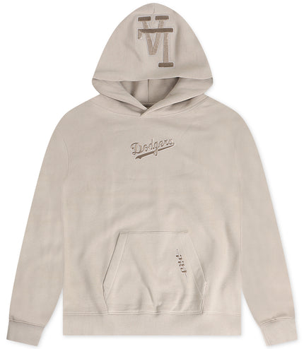 Pro Standard Dodgers Wingspan Hoodie - Taupe