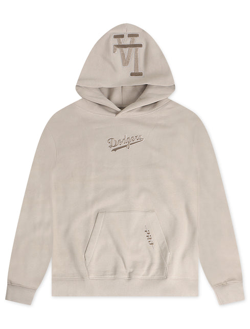 Pro Standard Dodgers Wingspan Hoodie - Taupe