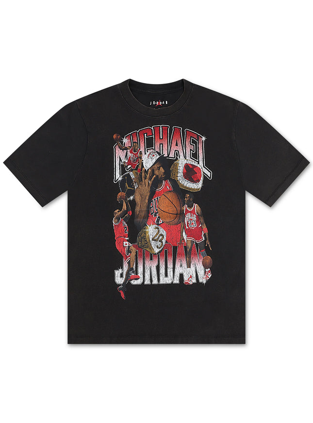 Air Jordan Mens  Flight Essentials Oversized Tee - Black