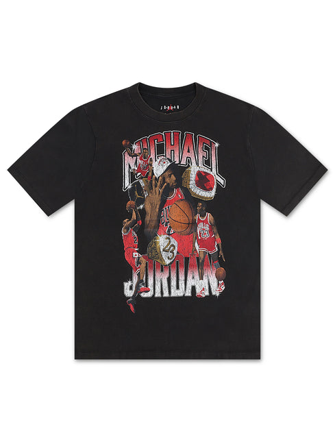 Air Jordan Mens  Flight Essentials Oversized Tee - Black