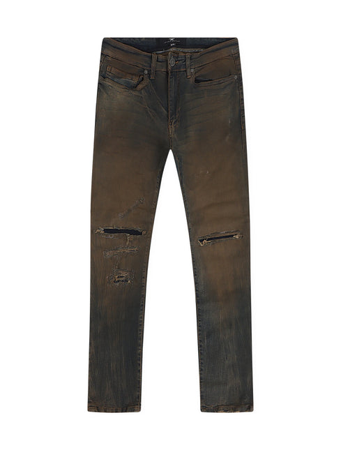 Jordan Craig Mens Vintage Washes Ross Fit  - Azure Gold