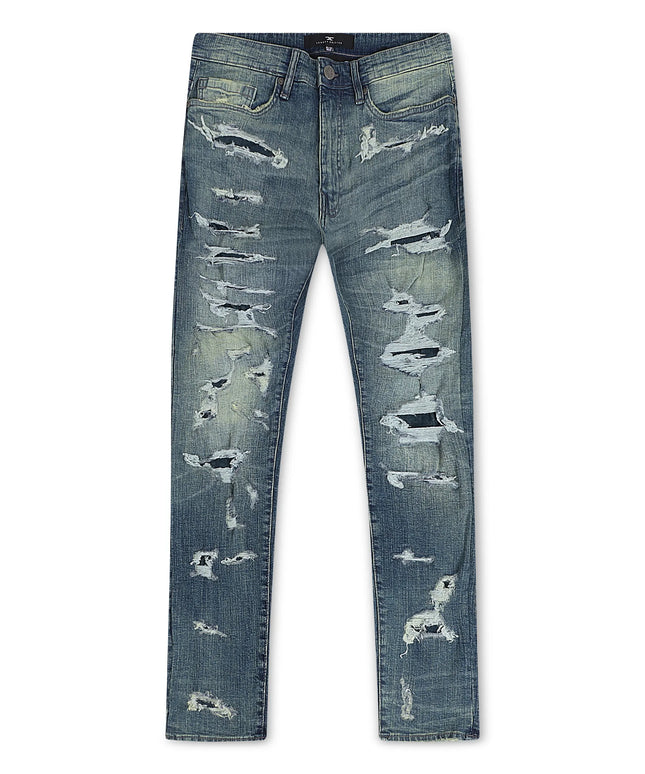 Jordan Craig Mens Vintage Washes Ross Fit  - Azure Gold