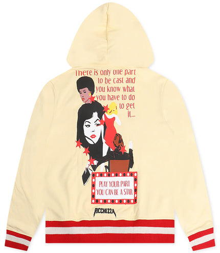 Ricchezza Play Your Part Hoodie - Cream