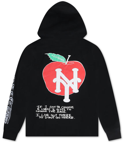 Homme Femme Cali To NYC Hoodie - Black