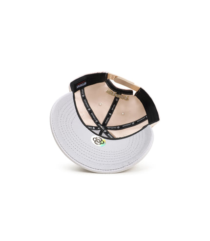 Reference Mens Paradise LA Hat - Cream/Silver