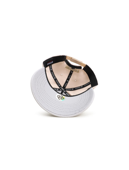 Reference Mens Paradise LA Hat - Cream/Silver