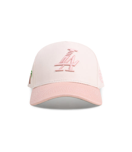 Reference Mens Paradise LA Hat - Cream/Blush