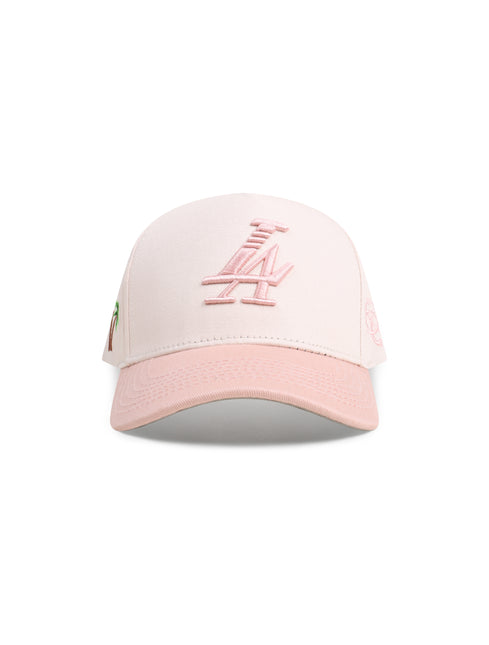 Reference Mens Paradise LA Hat - Cream/Blush