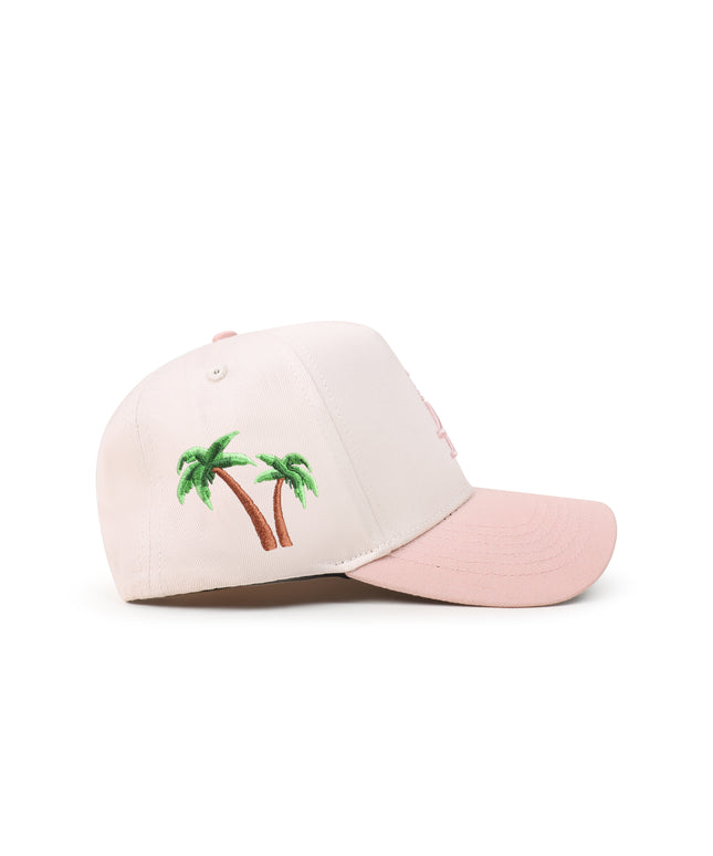 Reference Mens Paradise LA Hat - Cream/Blush