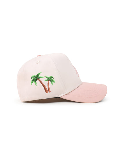 Reference Mens Paradise LA Hat - Cream/Blush