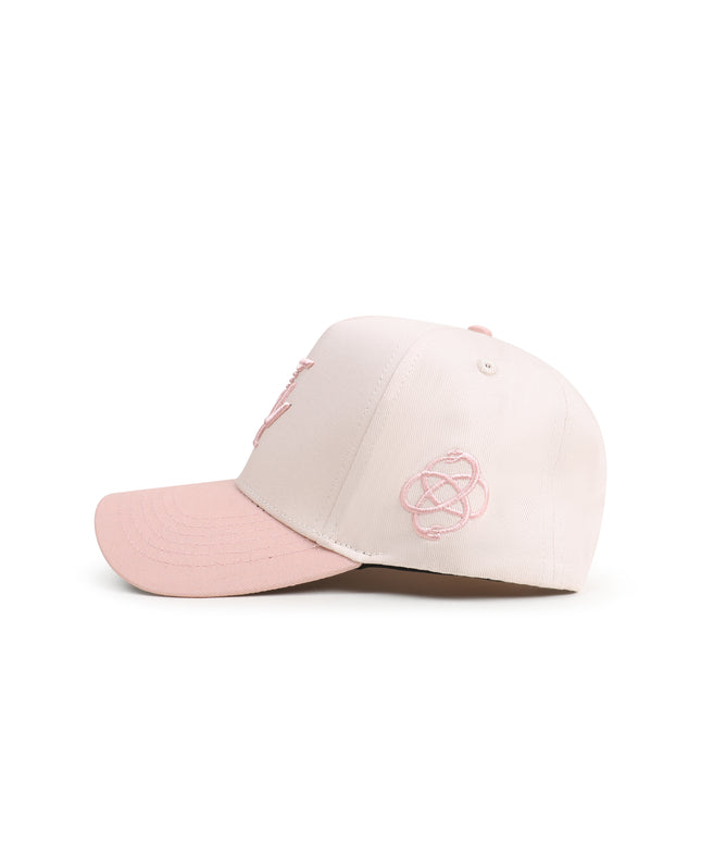 Reference Mens Paradise LA Hat - Cream/Blush