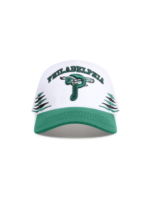 Reference Mens Vintage Philly Hat - White/Green