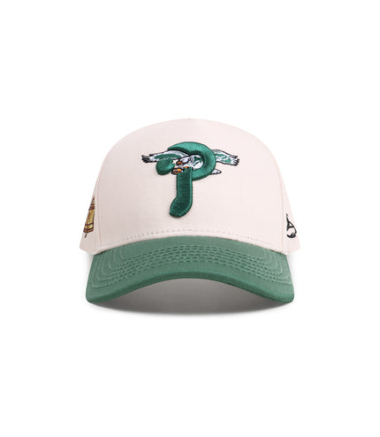 Reference Mens Pheagles Hat - Cream/Green