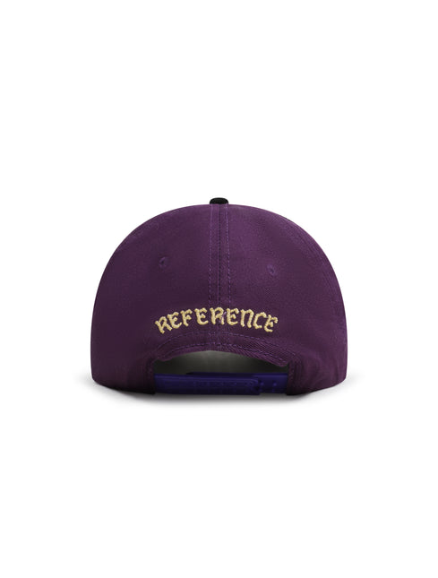 Reference Mens Paradise LA Corduroy Brim Hat - Purple/Black