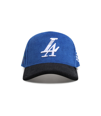 Reference Mens Paradise LA Corduroy Hat - Royal/Black Corduroy