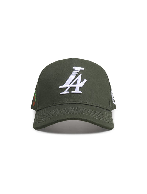 Reference Mens Paradise LA Hat - Dark Green