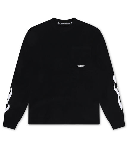 Gala Vandal Layer Long Sleeve - Black/Red