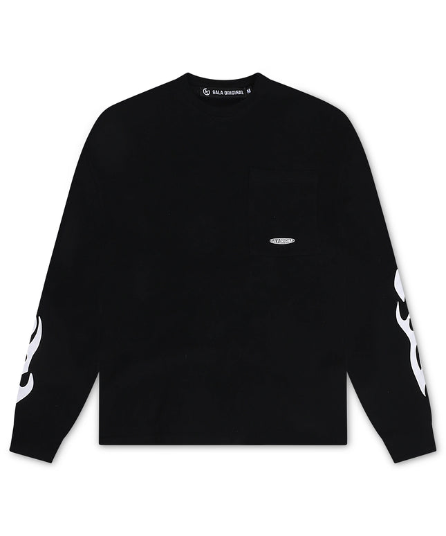 Gala Vandal Layer Long Sleeve - Black/Red