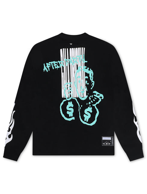 Gala Vandal Layer Long Sleeve - Black/Turquoise