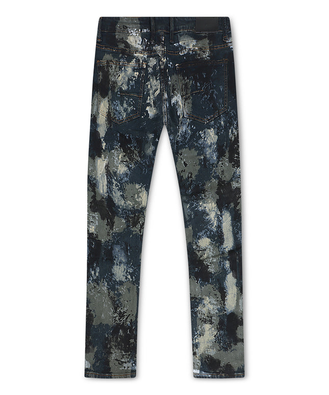 Kdnk Mens Vintage Skinny Jean - Olive