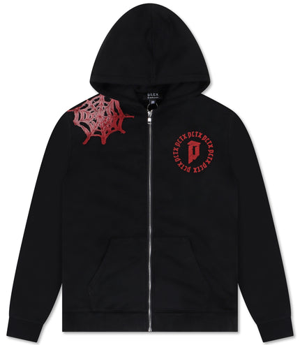 Politics Spider Web 301 Hoodie - Black