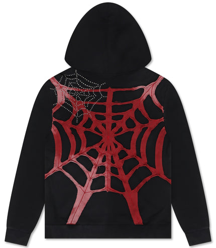 Politics Spider Web 301 Hoodie - Black