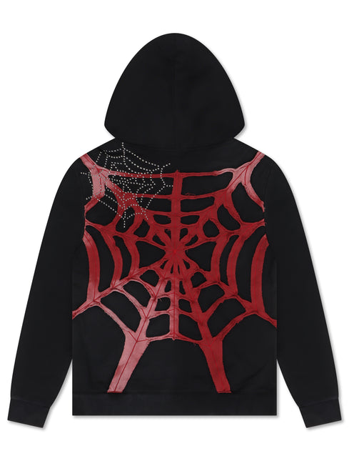 Politics Spider Web 301 Hoodie - Black