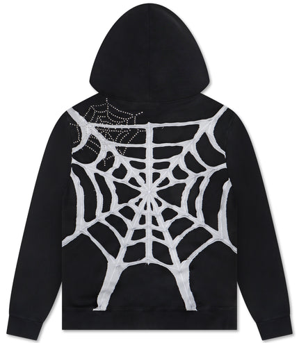 Politics Spider Web 302 Hoodie - Black