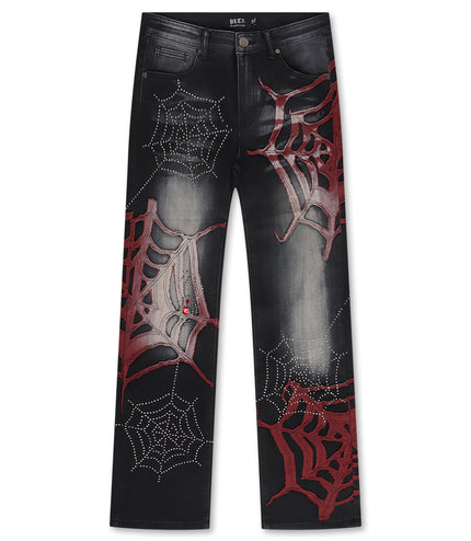 Politics Web 501 Jeans - Black Wash