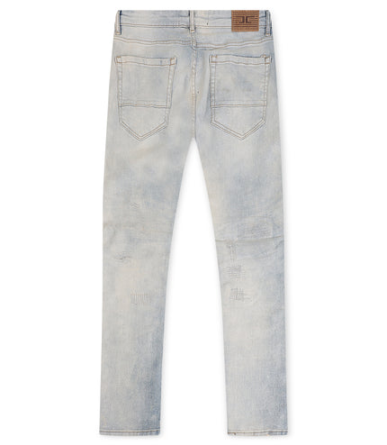 Jordan Craig  Rip and Repair Ross Fit Jeans - Cream Wash