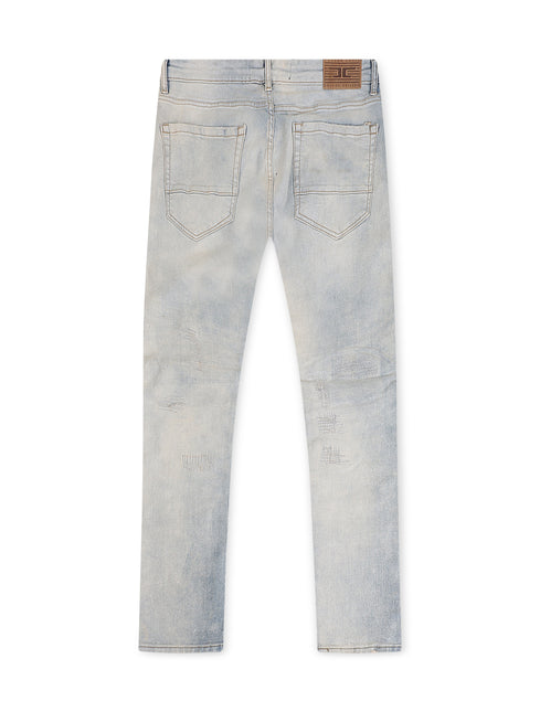 Jordan Craig  Rip and Repair Ross Fit Jeans - Cream Wash