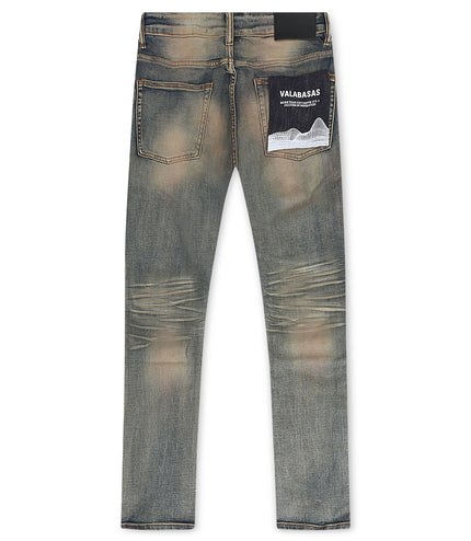 Valabasas "Mr. Clean 2.0" Denim Skinny Jean - Blu Sporco