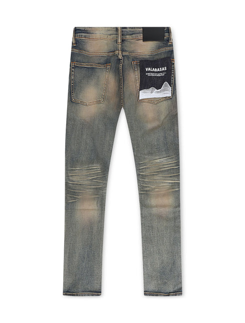 Valabasas "Mr. Clean 2.0" Denim Skinny Jean - Blu Sporco