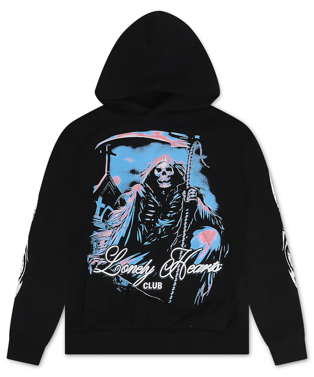 Lonely Hearts El Muerte Premium Hoodie - Black