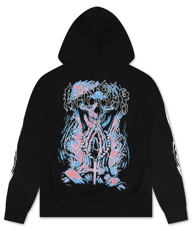 Lonely Hearts El Muerte Premium Hoodie - Black