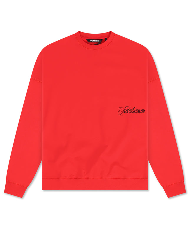 Valabasas "Alloy" Crewneck - Red