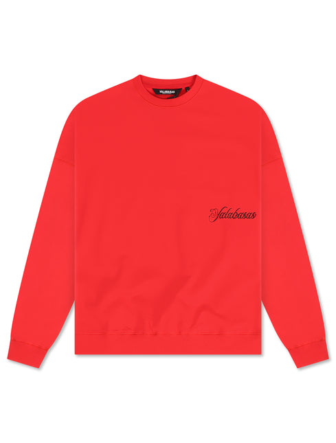 Valabasas "Alloy" Crewneck - Red