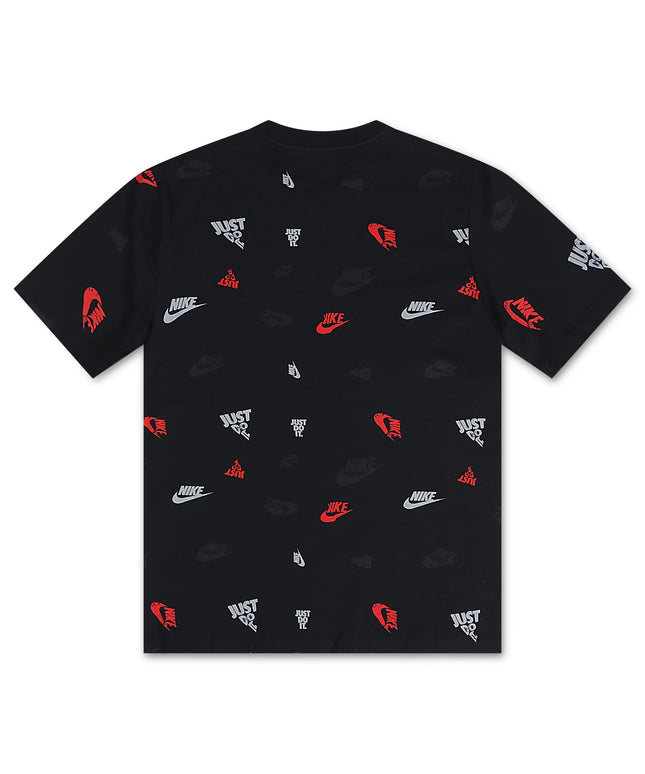 Nike Mens All Over Print Tee - Black