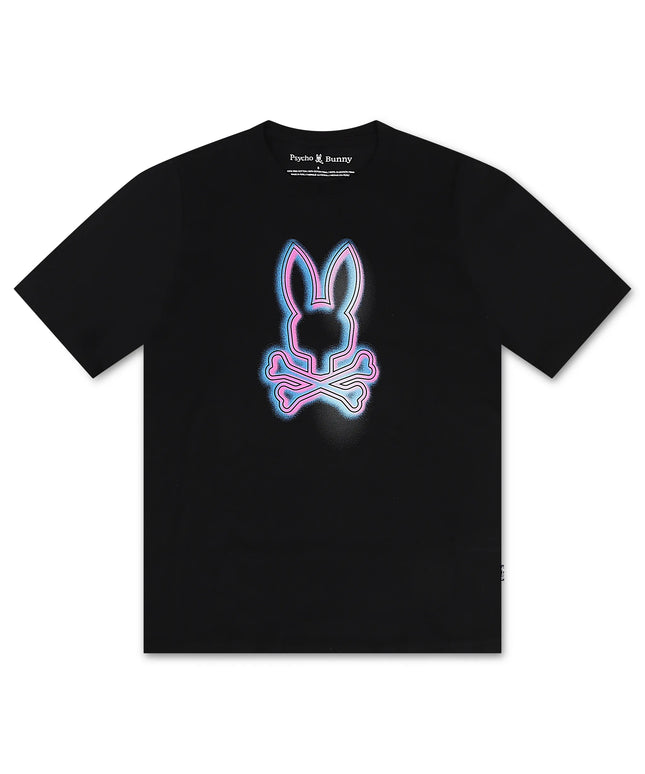 Psycho Bunny Andros Graphic Tee - Black
