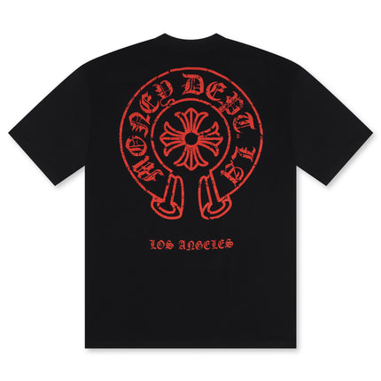 Money Dept. Vintage Old English Tee - Black/Red