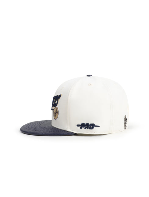 Pro Standard Los Angeles Dodgers Script Hat - Eggshell