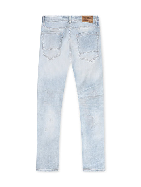 Jordan Craig  Rip and Repair Ross Fit Jeans - Ice Blue