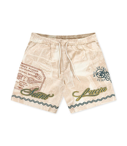 Smoke Rise Fashion Twill Shorts - Papyrus