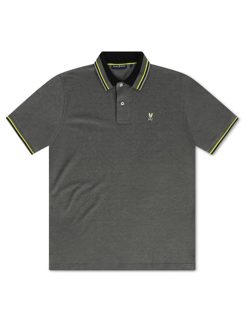 PSYCHO BUNNY BIRDSEYE PIQUE POLO - GRIFFIN PSYCHO BUNNY