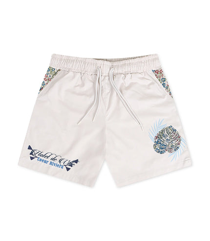 Smoke Rise Fashion Twill Shorts - Chalk