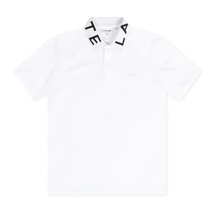Lacoste Slim Fit Branded Polo - White