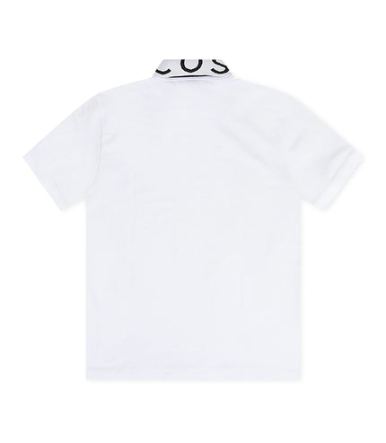 Lacoste Slim Fit Branded Polo - White